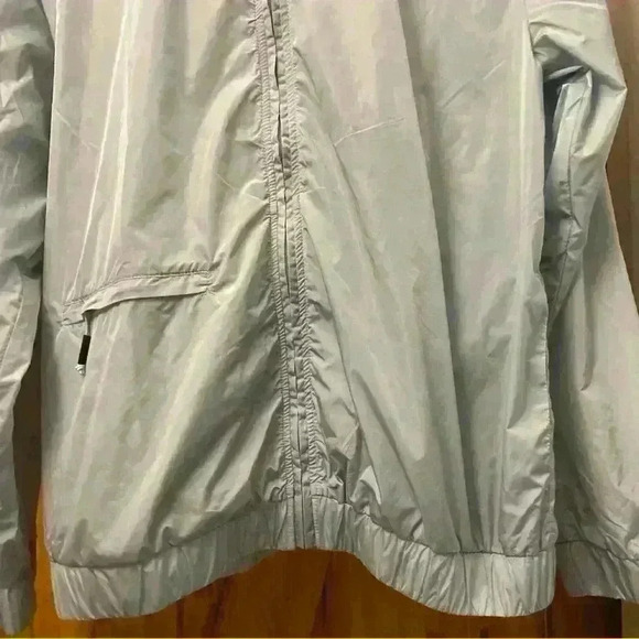 Rains Unisex Track Jacket Sky Blue Long Sleeve Zip Small NWT - Picture 2 of 10